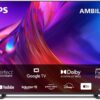 PHILIPS Ambilight PUS8508 50 inch Smart 4K LED TV | UHD & HDR10+ | 60Hz | P5 Perfect Picture Engine | Dolby Atmos | 20W Speakers | Google Assistant & Alexa Compatible