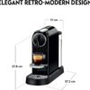 Nespresso Citiz Automatic Pod Coffee Machine for Espresso, Lungo by Magimix in Black - Image 7
