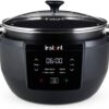 Instant Superior Slow Cooker - Digital Slow Cooker with Steamer, Sauté, Sear, Reheat and Keep Warm Functions, Removable Dishwasher Safe Pot - Up to 10 Portions, 7.1L Capacity