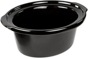 Premium Black Slow Cooker 8.0L Pot + Removable Ceramic Inner Bowl Steam Grill - Image 4