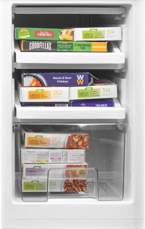 SIA SFF1490W 60/40 Split Freestanding 153L Combi Fridge Freezer with 4* Freezer Compartment in White, Includes 2 Years Parts & Labour Warranty - Image 5