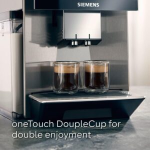 Siemens, fully automatic coffee machine, EQ900 plus, dualBean System, baristaMode, eGrinder, beanIdent System, 6.8” iSelect Display, Home Connect App, stainless steel, TQ907GZ3 - Image 7