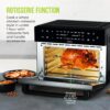 Tower T17122 Vortx Platinum Xpress Digital 30L Air Fryer Oven with Vizion Viewing Window, 18 Cooking Options, 2 Hour Timer, 1800W, Black - Image 4
