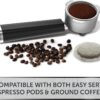 Breville One-Touch CoffeeHouse Coffee Machine | Espresso, Cappuccino & Latte Maker | 19 Bar Italian Pump | Automatic Milk Frother | ESE Pod Compatible | Black [VCF107] - Image 7