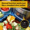 Crockpot TimeSelect Digital Slow Cooker | Programmable Digital Display | 5.6 L (7+ People) | Keep Warm Function | Energy Efficient | Stainless Steel [CSC066] - Image 4