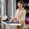 Philips PerfectCare Elite Plus Steam Generator Iron for Large Family Basket Loads, with OptimalTEMP No Fabric Burns Guaranteed, 8 Bar, 600 g Steam Boost - Black/Gold - (GC9682/86) - Image 7